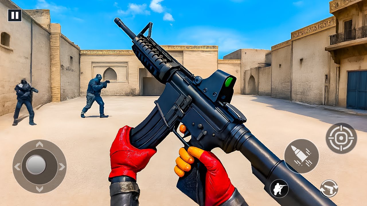 Anti-Terrorist Combat Mission - Survival Mission FPS Shooting _ Android GamePlay