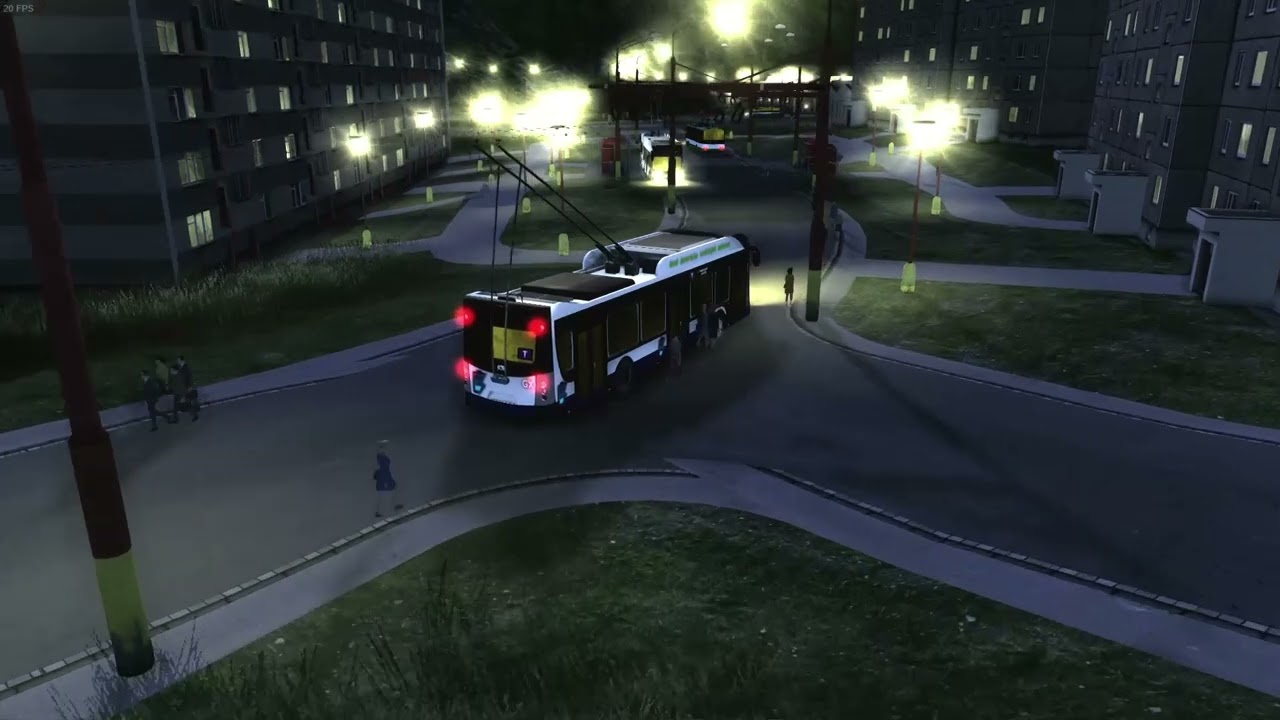 WRSR modding: Battery trolleybus