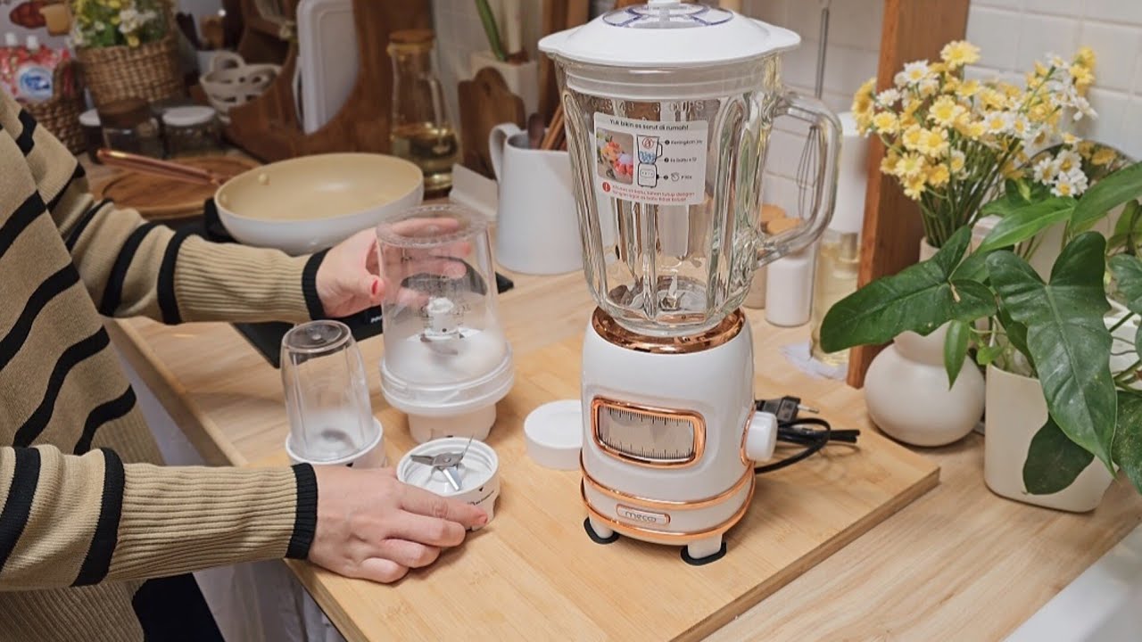 Unboxing Ice Crusher Blender 4 in 1 Mecoo - Serba Mudah Dengan Hanya 1 Alat Saja #dailyvlog