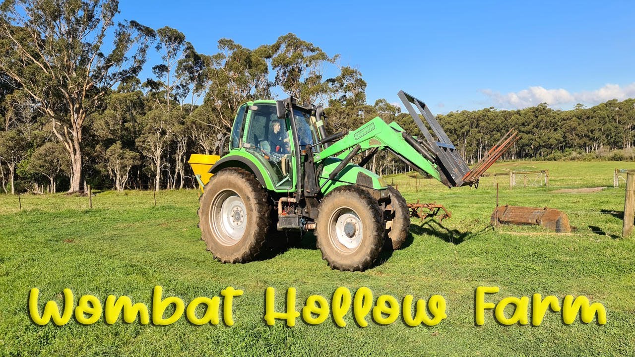 Wombat Hollow Farm from above.