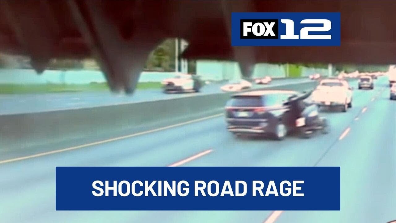 Police seek suspect after motorcyclist rammed by van in Beaverton