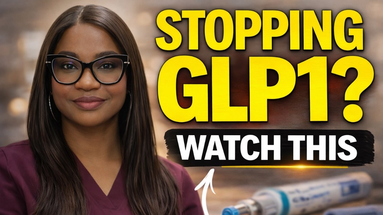 Stopping GLP 1? Here's What Happens Next…