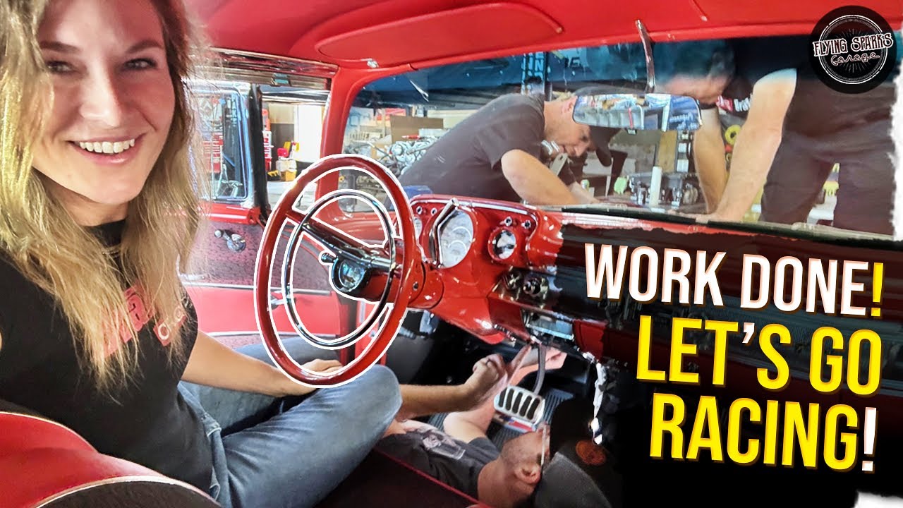 ZERO EMISSIONS 57 Chevy?! PLUS RACING!