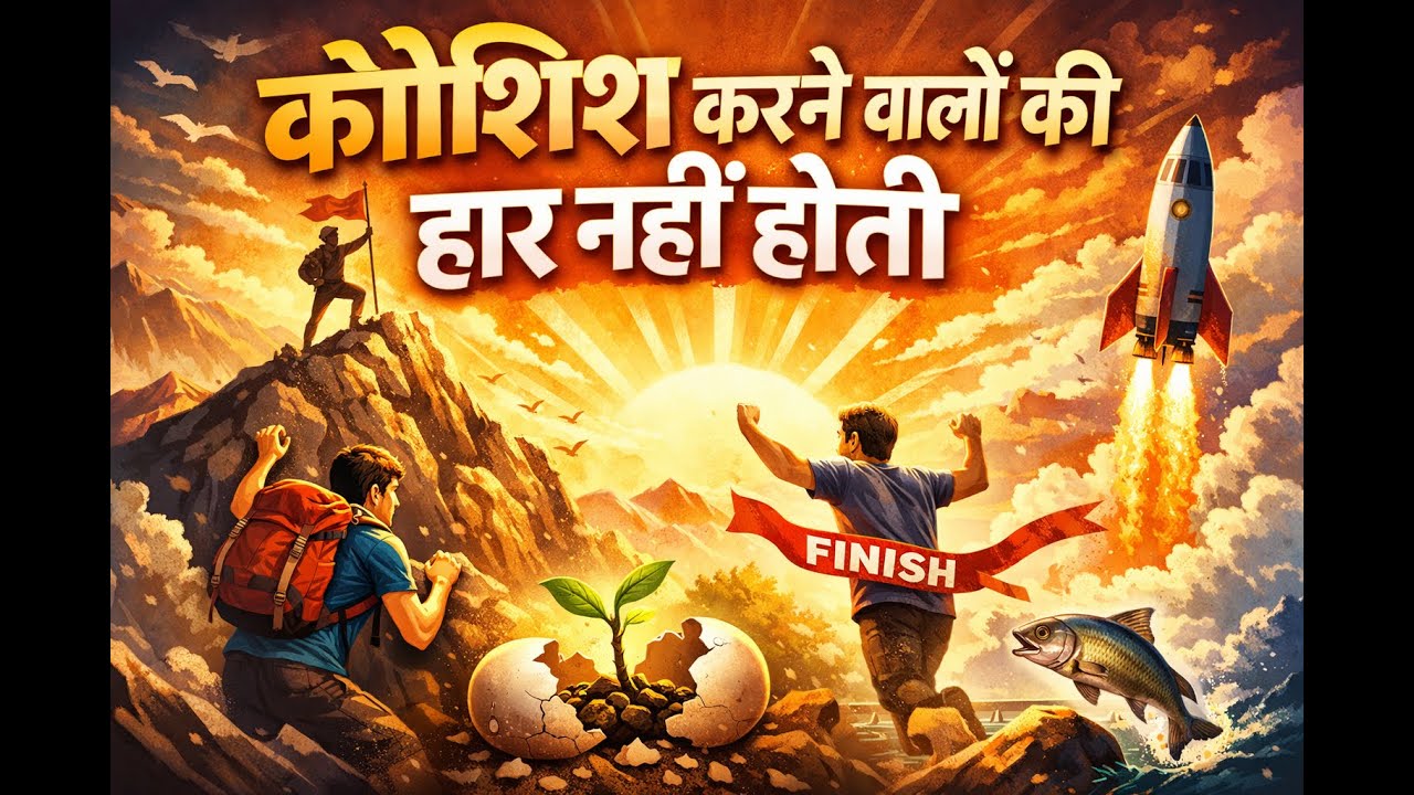 लहरों से डरकर नौका पार नहीं होती - सोहन लाल द्विवेदी (Hindi Anuvad)