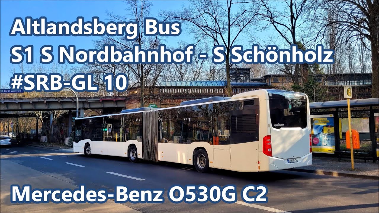 Altlandsberg Bus - Mercedes-Benz O530G C2 #SRB-GL 10, Linie SEV-S1