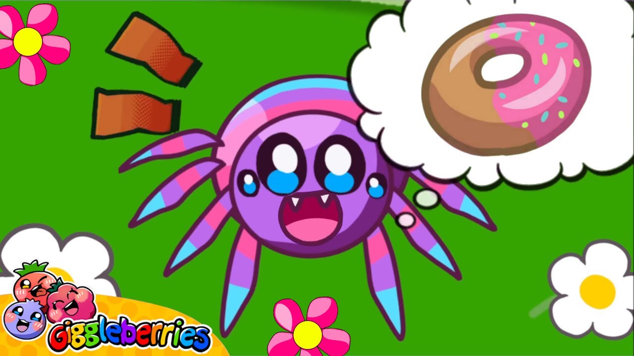 Itsy Bitsy Spider | FuzzyPeach Nursery Rhymes Songs