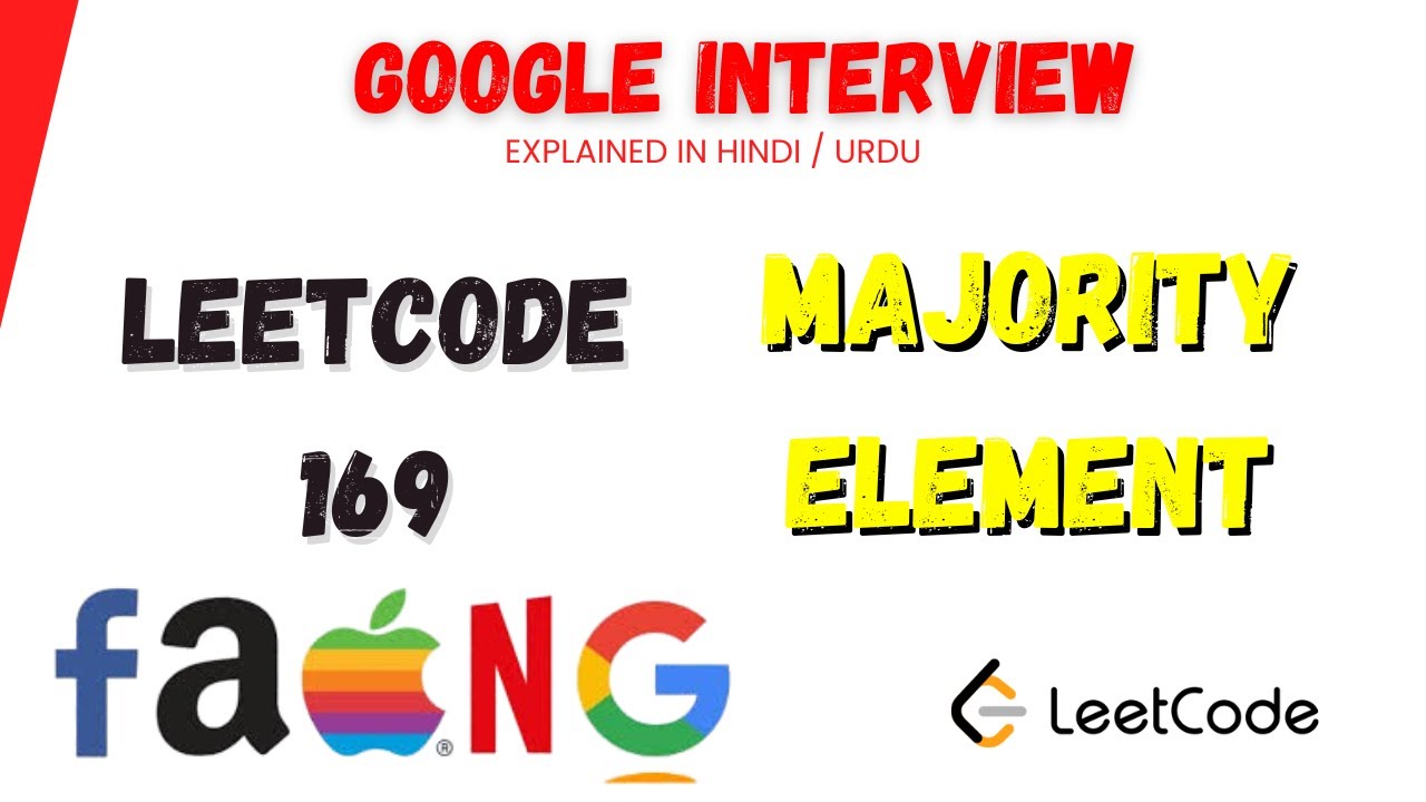 LeetCode 169: Majority Element Hindi/Urdu | DSA | devSense
