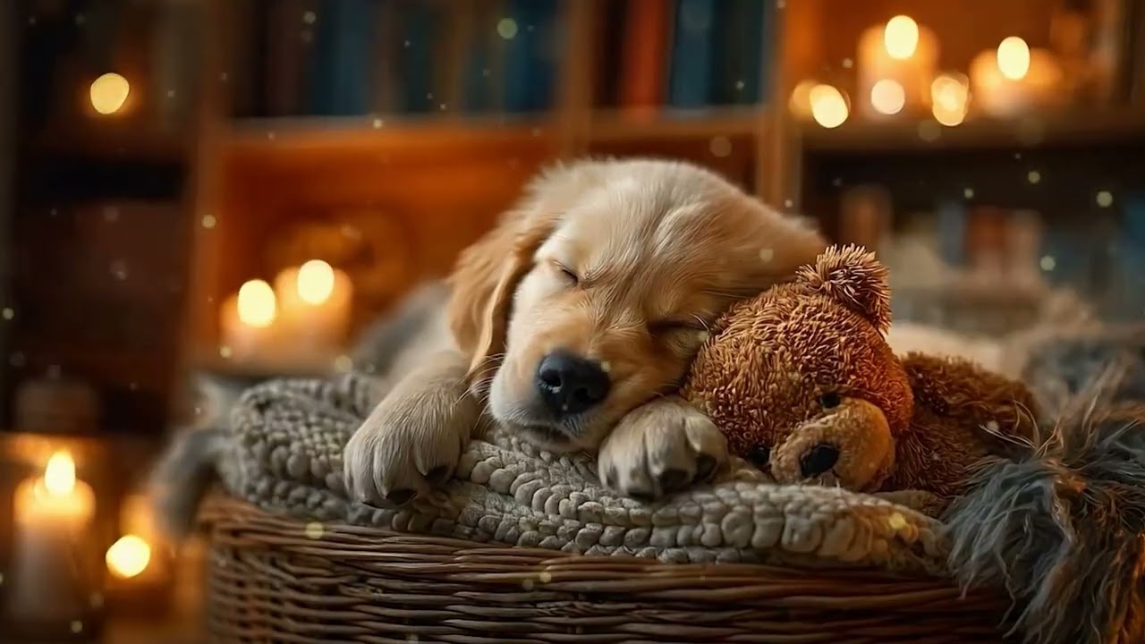Gentle Sleep Music for Dogs 🐶 Calming Anti-Anxiety Sounds to Ease Stress and Promote Rest