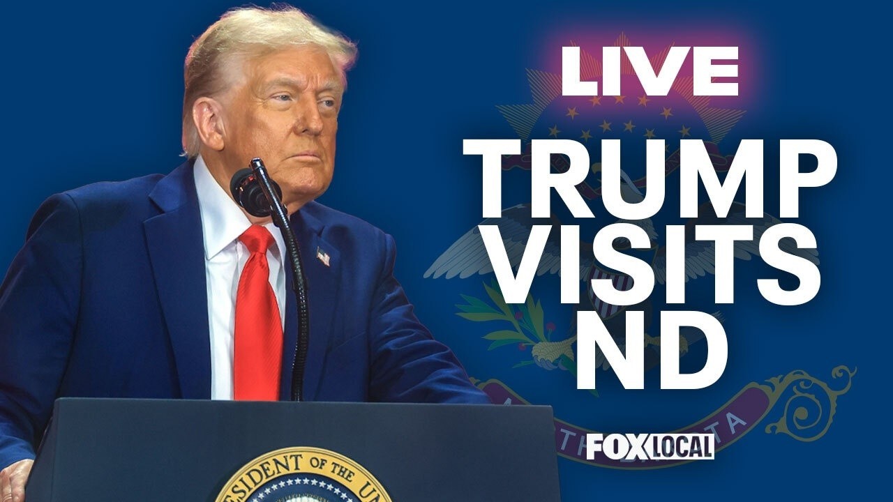 President Trump speaks at opening of Theodore Roosevelt Presidential Library in North Dakota