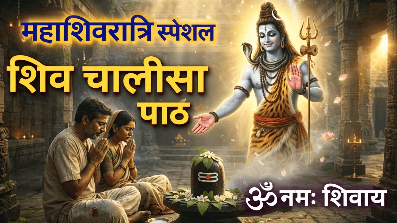 शिव चालीसा सम्पूर्ण पाठ | महाशिवरात्रि स्पेशल | सुबह-सुबह सुनें संकट नाशक महादेव स्तुति