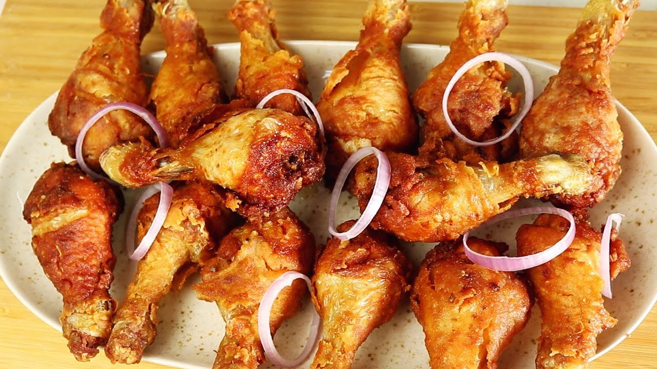 Crispy Fried Chicken Drumsticks | Spicy & Juicy Chicken Fried Recipe