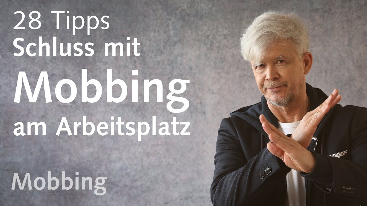 Schluss mit Mobbing am Arbeitsplatz. 28 Tipps