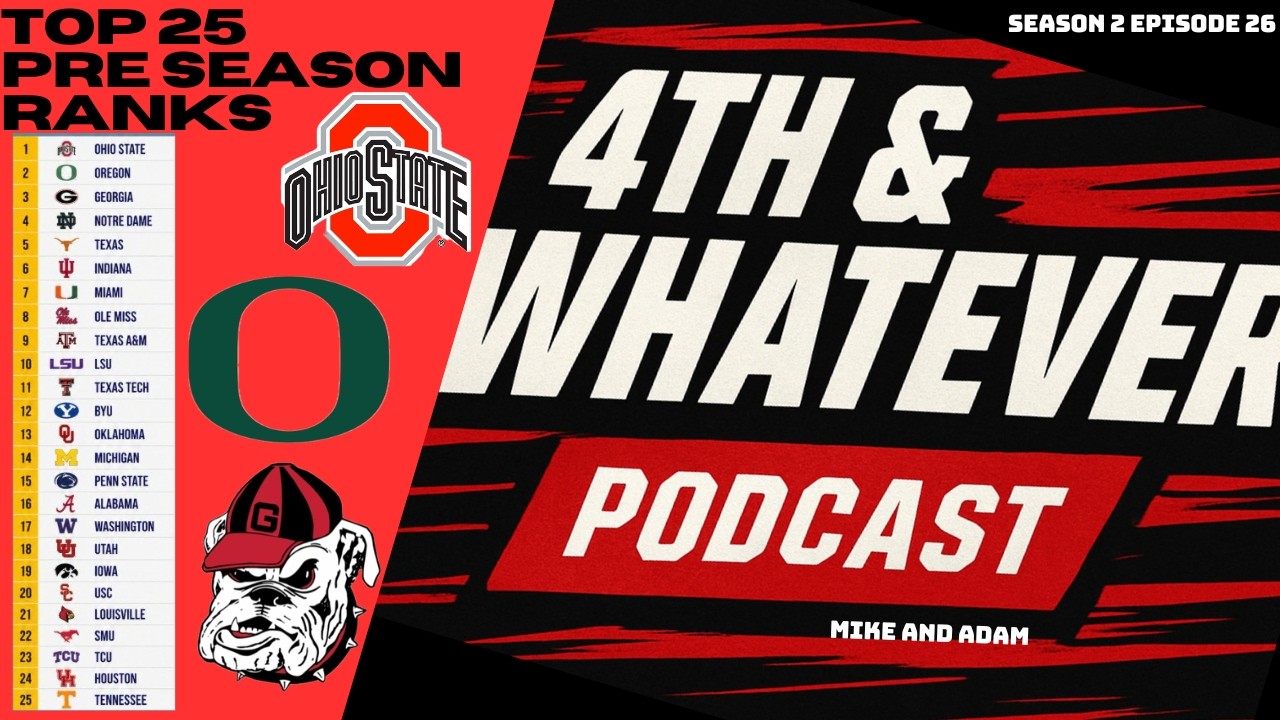 Reacting to ESPN's Preseason Top 25 Rankings | Who's Overrated and Underrated?