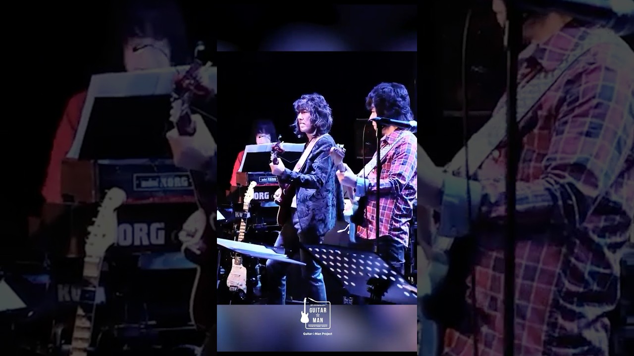 Guitar☆Man LIVESmoke on the Water - Deep Purple #music    #live    #guitar    #ギター #バンド #ライブ