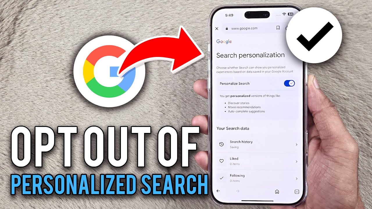 How to Opt Out of Google Personalized Search Result - 2025