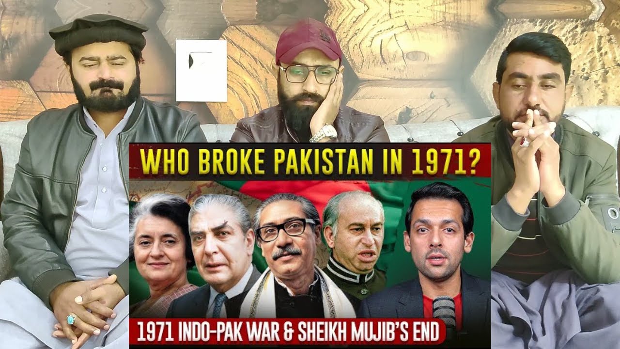 The Breaking of Pakistan & 1971 Indo-Pak War  Syed Muzammil Official #PakistaniReaction