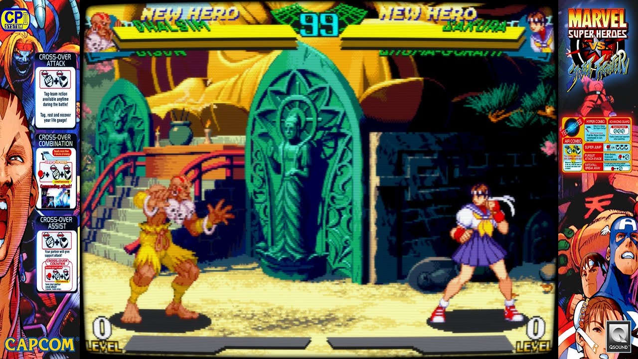 Marvel Super Heroes vs. Street Fighter Arcade Music - Dhalsim Theme (CPS-2)