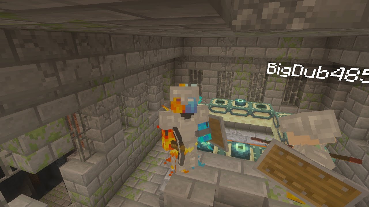 Playing Minecraft with Dub part 2 (we found a stronghold)