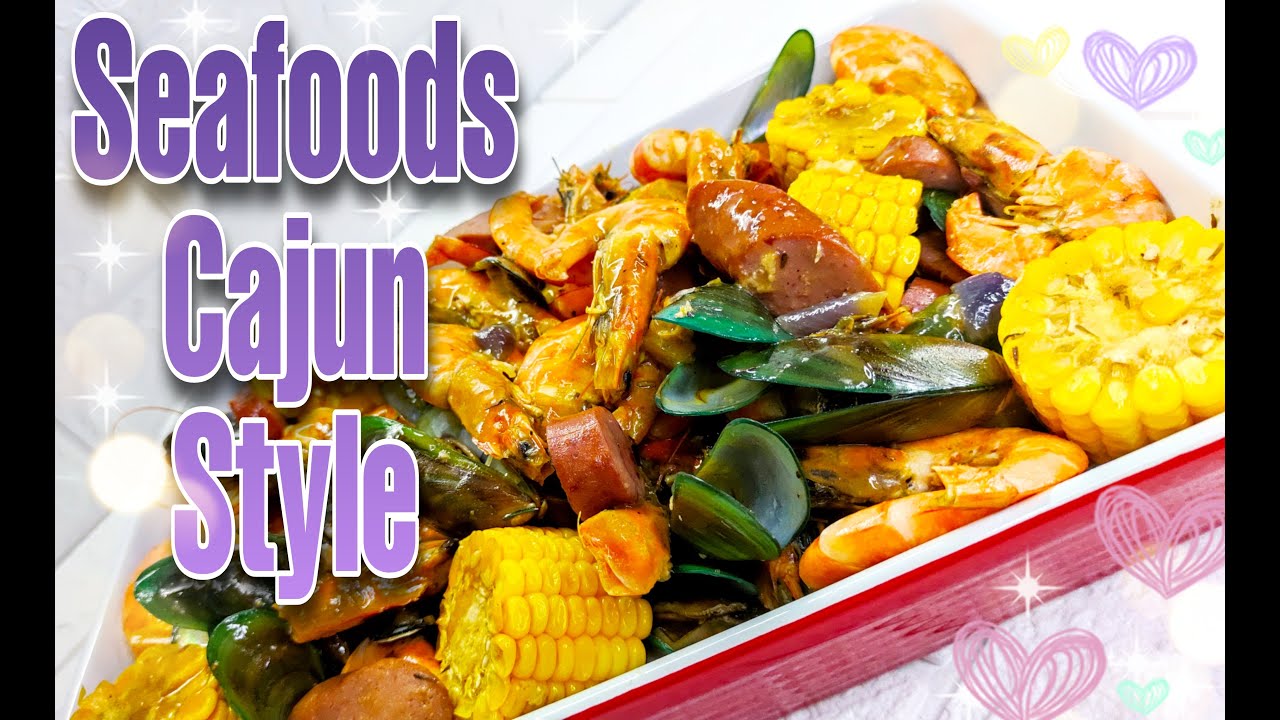 Seafood Boil Recipe in Sprite with Cajun Sauce