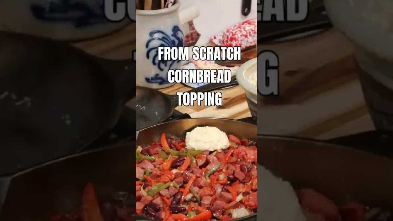 Savory Cornbread & Sausage Cobbler | 