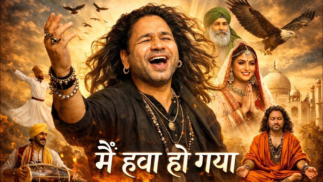 मैं हवा हो गया | Powerful Sufi Song | Kailash Style Soulful Track
