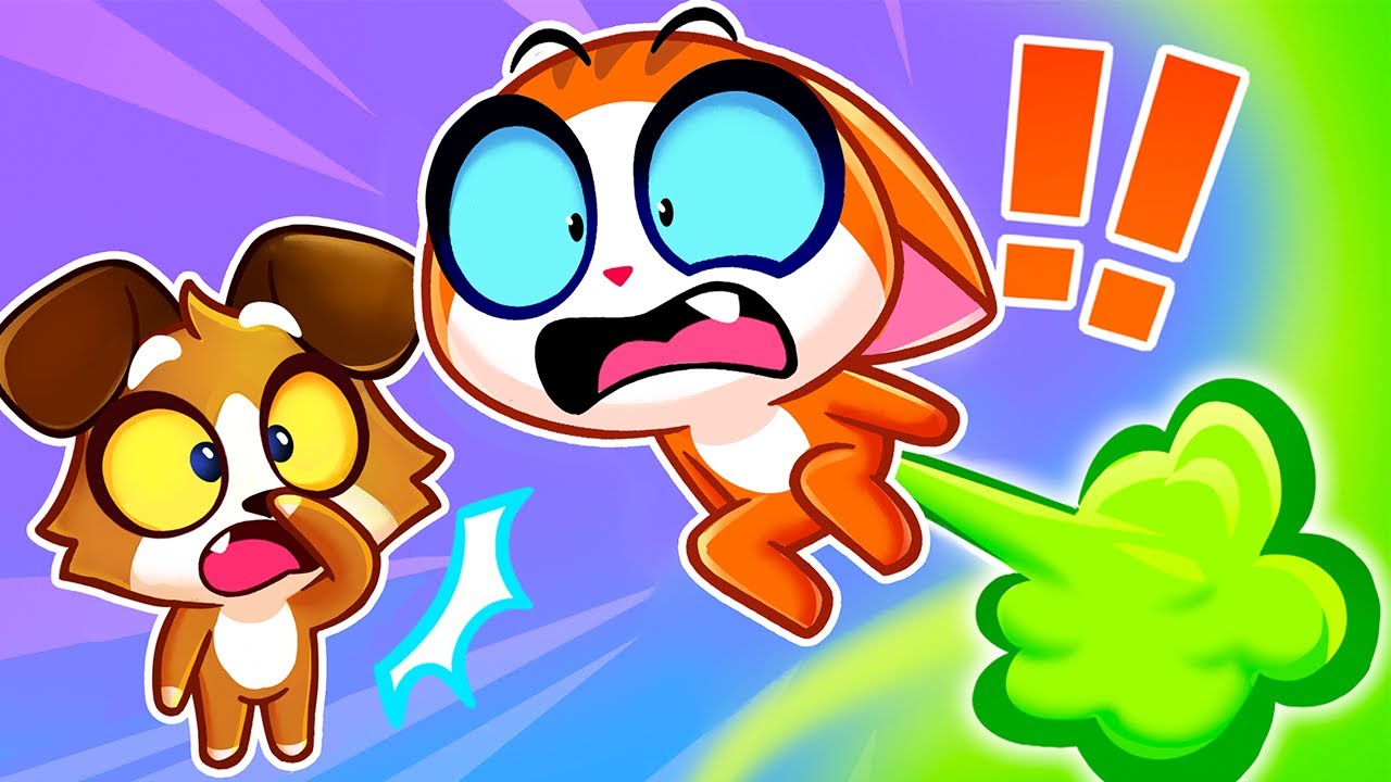 😱WHY DO WE BURP AND FART?😱 Funny Situations || Toddler Video by Paws&Play