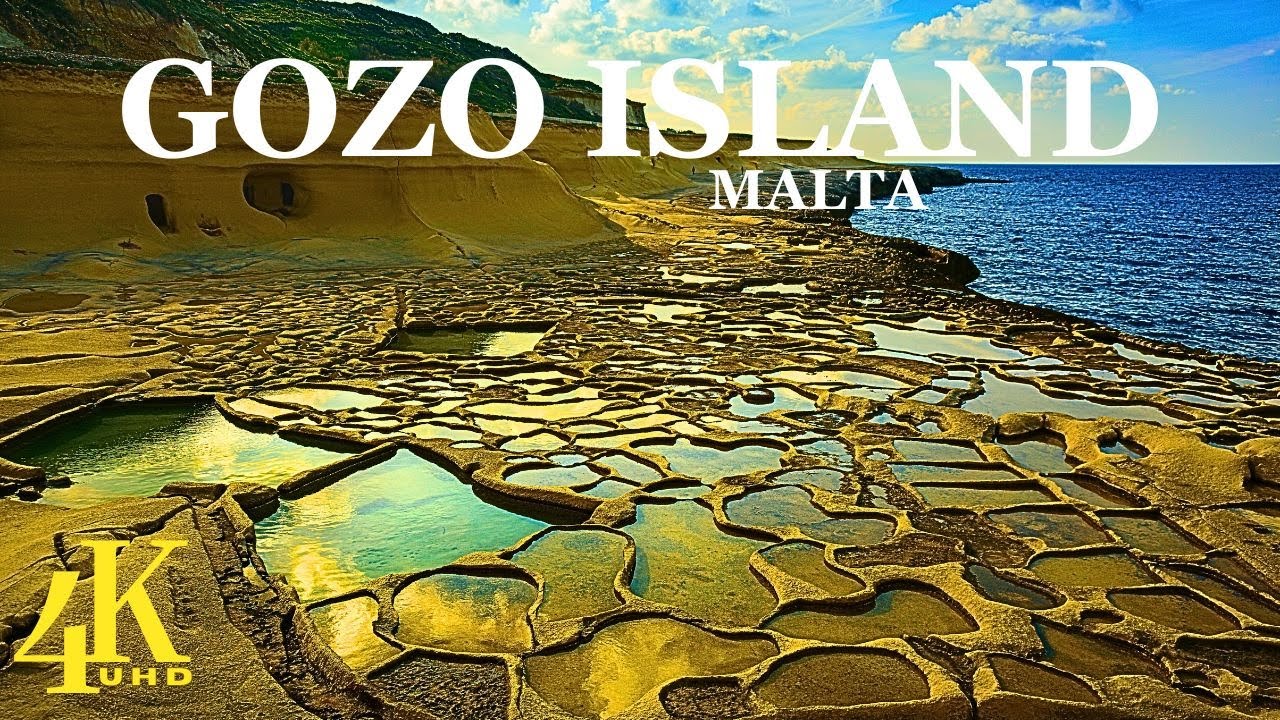 Gozo Island, Malta 🇲🇹 4K UHD | Drone Footage