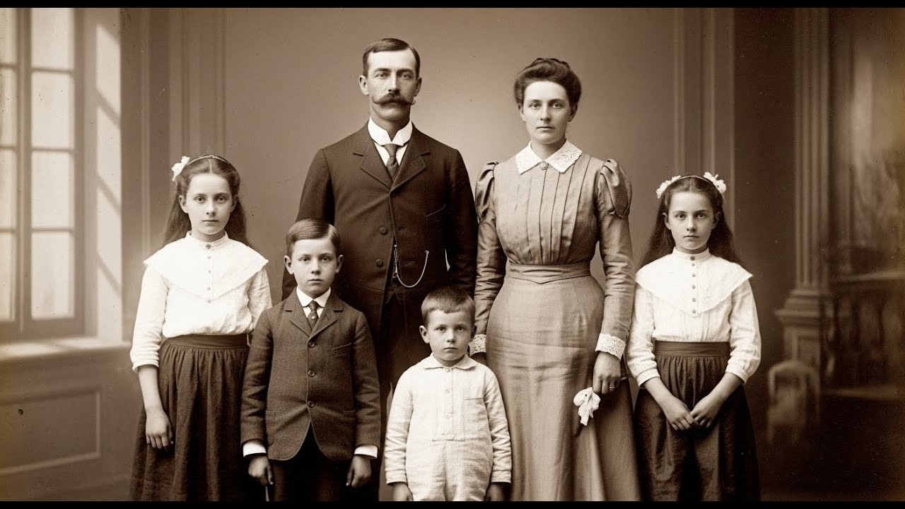 A Smiling Family in 1899 — Zooming In, They Discover a Child Who Wasn't Supposed to Be There