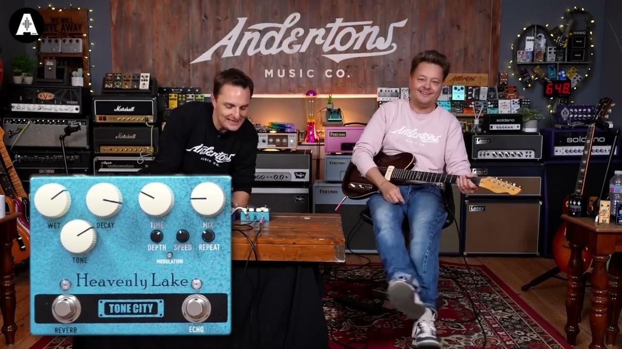 TONE CITY &reg; Heavenly Lake - Reverb & Tape delay