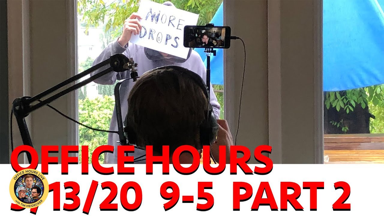 OFFICE HOURS MARATHON - PART 2 (3/13/2020) w/ Bon Iver, John C. Reilly, Fred Armisen, Kyle Mooney