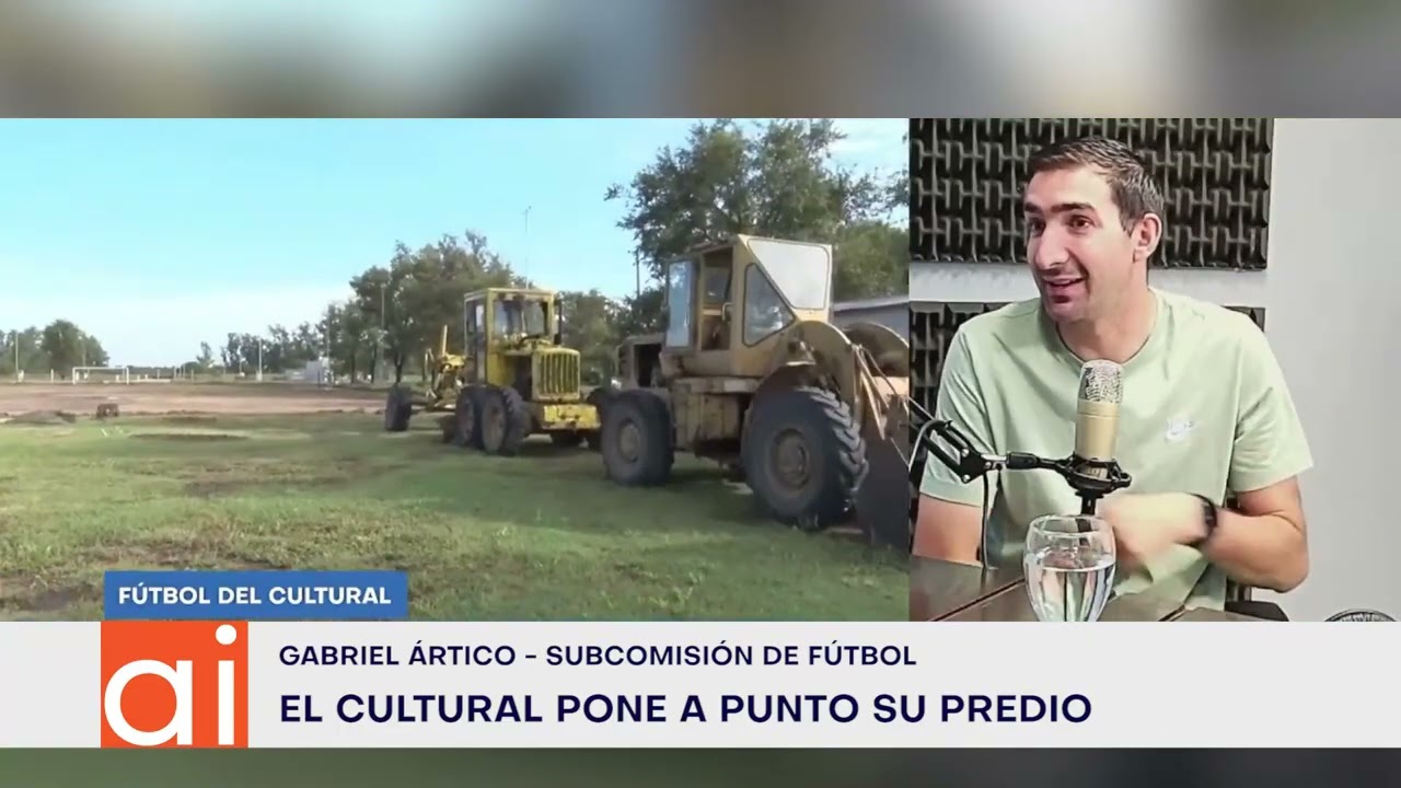 El Cultural Arroyito pone a punto su predio de fútbol - G Ártico