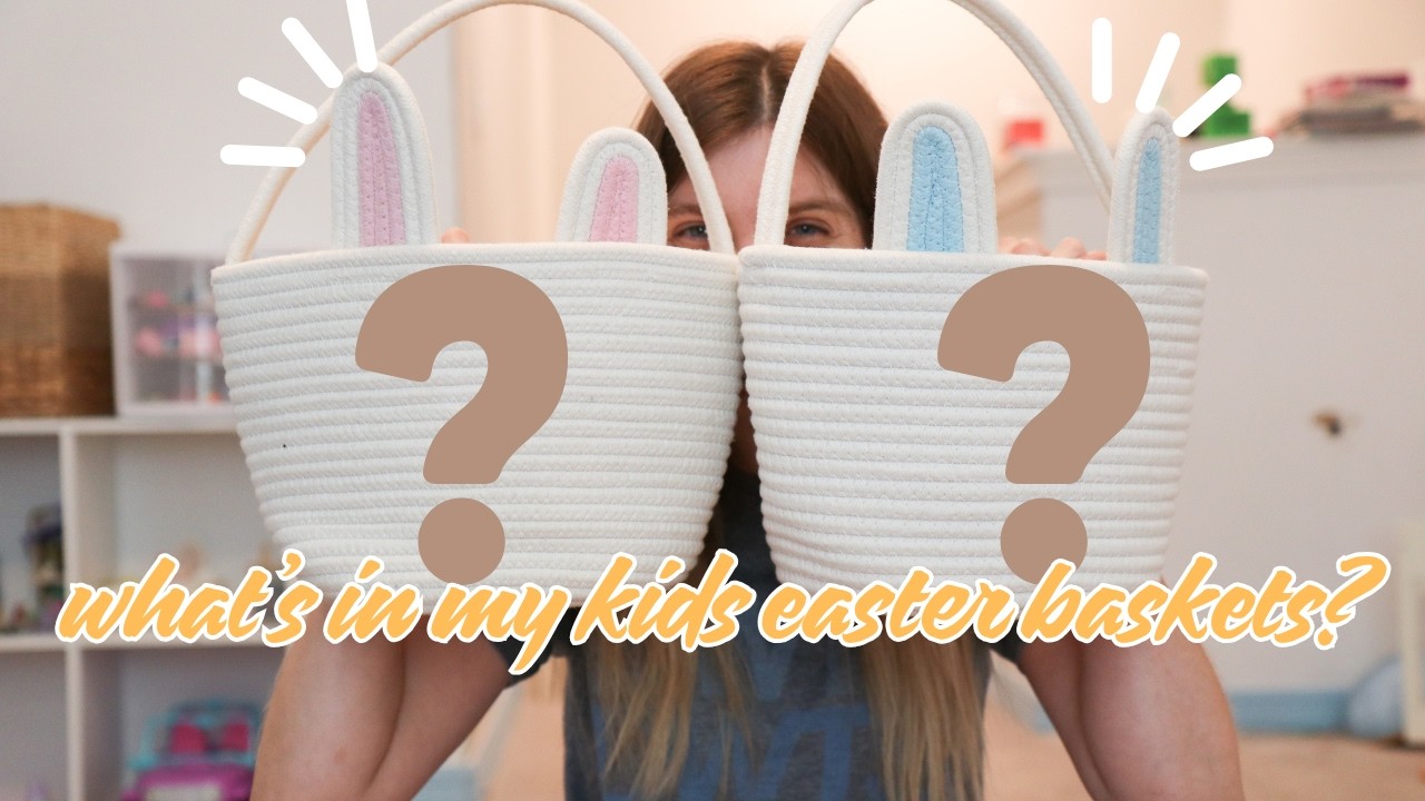 WHAT'S IN MY KIDS EASTER BASKETS! (annnnd some other target things) | Mom of 3