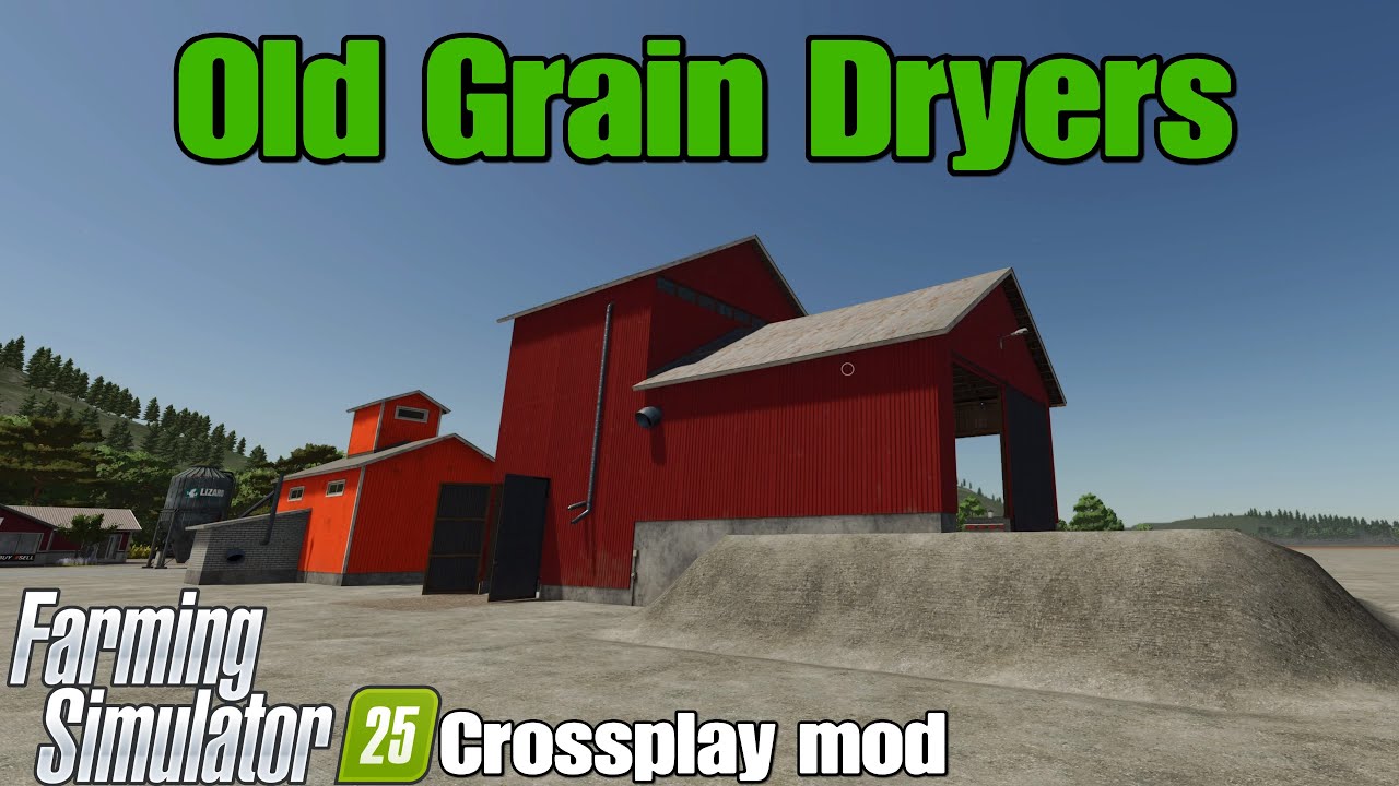 Old Grain Dryers / FS25 crossplay mod