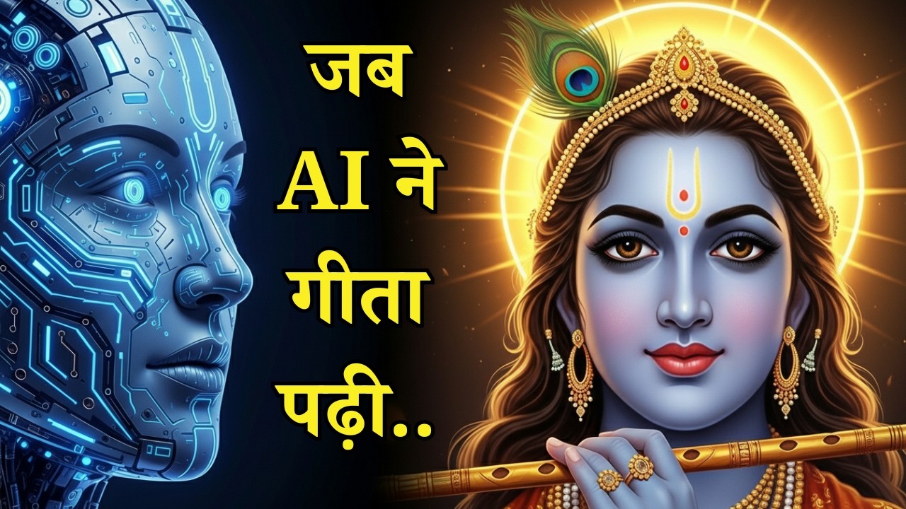 जब AI ने पढ़ी श्रीमदभगवद् गीता... परिणाम हैरान कर देंगे! 😱| AI vs Krishna | Future Warning