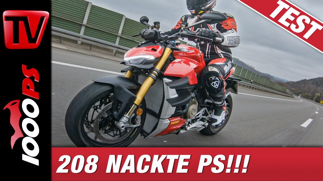 Ducati Streetfighter V4 S 2020 Test - Ist das neue Super Naked Bike auf der Landstraße zähmbar?