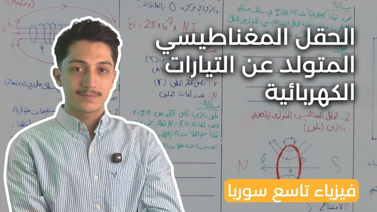 الحقل المغناطيسي المتولد عن التيارات الكهربائية - تاسع سوريا - أيهم بربري