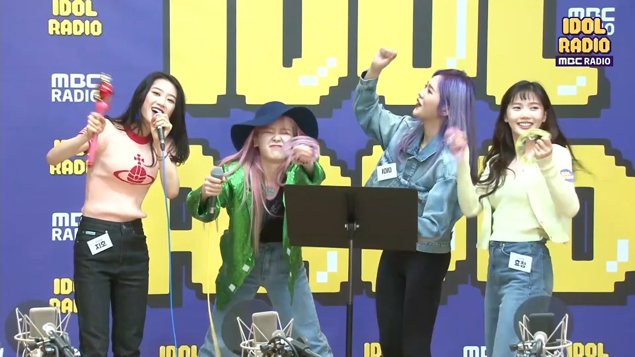 [IDOL RADIO] 승희&지호&미미&효정이 부르는 주라주라 (둘째이모 김다비) Live 20200507