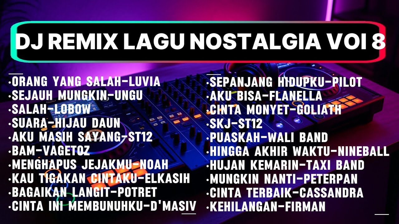 KUMPULAN LAGU NOSTALGIA COVER DJ REMIX | MENGENANG MASA SEKOLAH