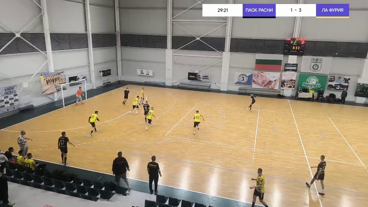 🏆Efbet Winter  Masters🏆
⚽Сандански 23-25.01.2026⚽
           🥇 Групава Ваза🥇 
ПАОК РАСНИК 🆚 ЛА