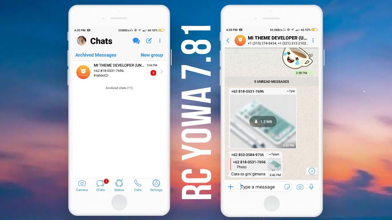 RC YOWA 7.81 | NEW VERSION | THEME IOS