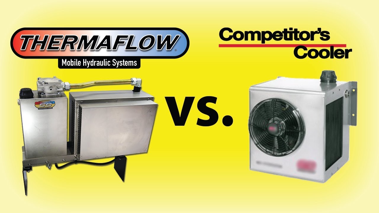 THERMAFLOW SS975 Hydraulic Wet Kit  Vs. Competitor's Wet Kit