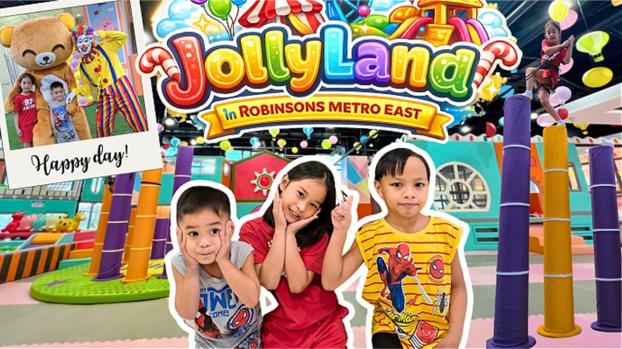 JOLLYLAND Robinsons Metro East | Kids’ Ultimate Indoor Playground Adventure!