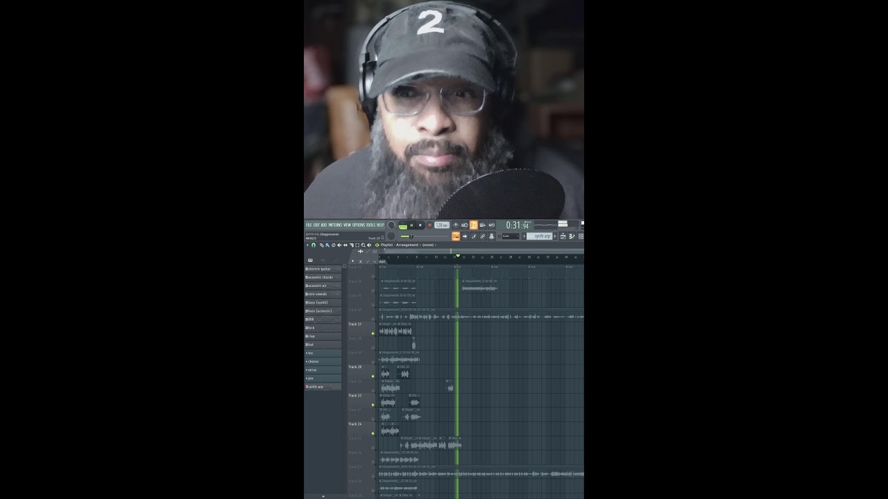 2daypresents making music live in studio... but is it 🔥 or Trash?