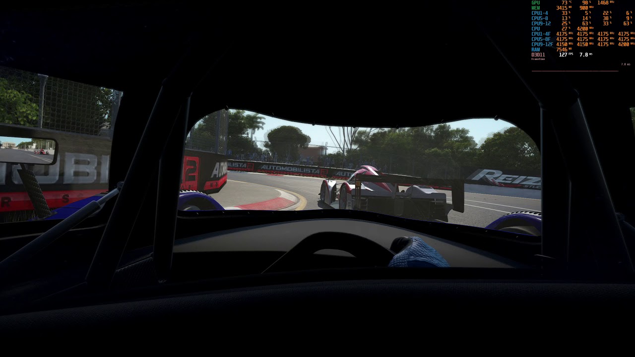 Automobilista 2: new gamepad settings test