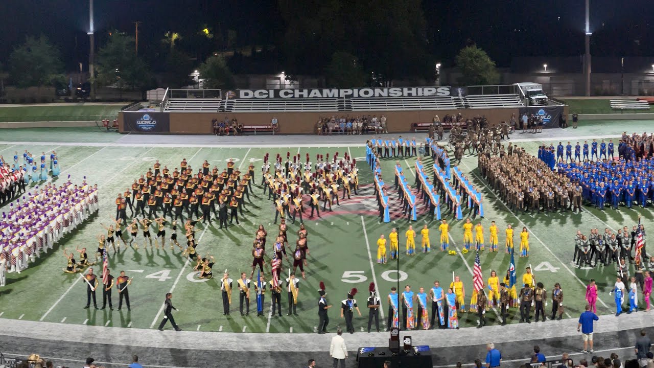 Full retreat Open Class Finals DCI Marion, Indiana August 5, 2025