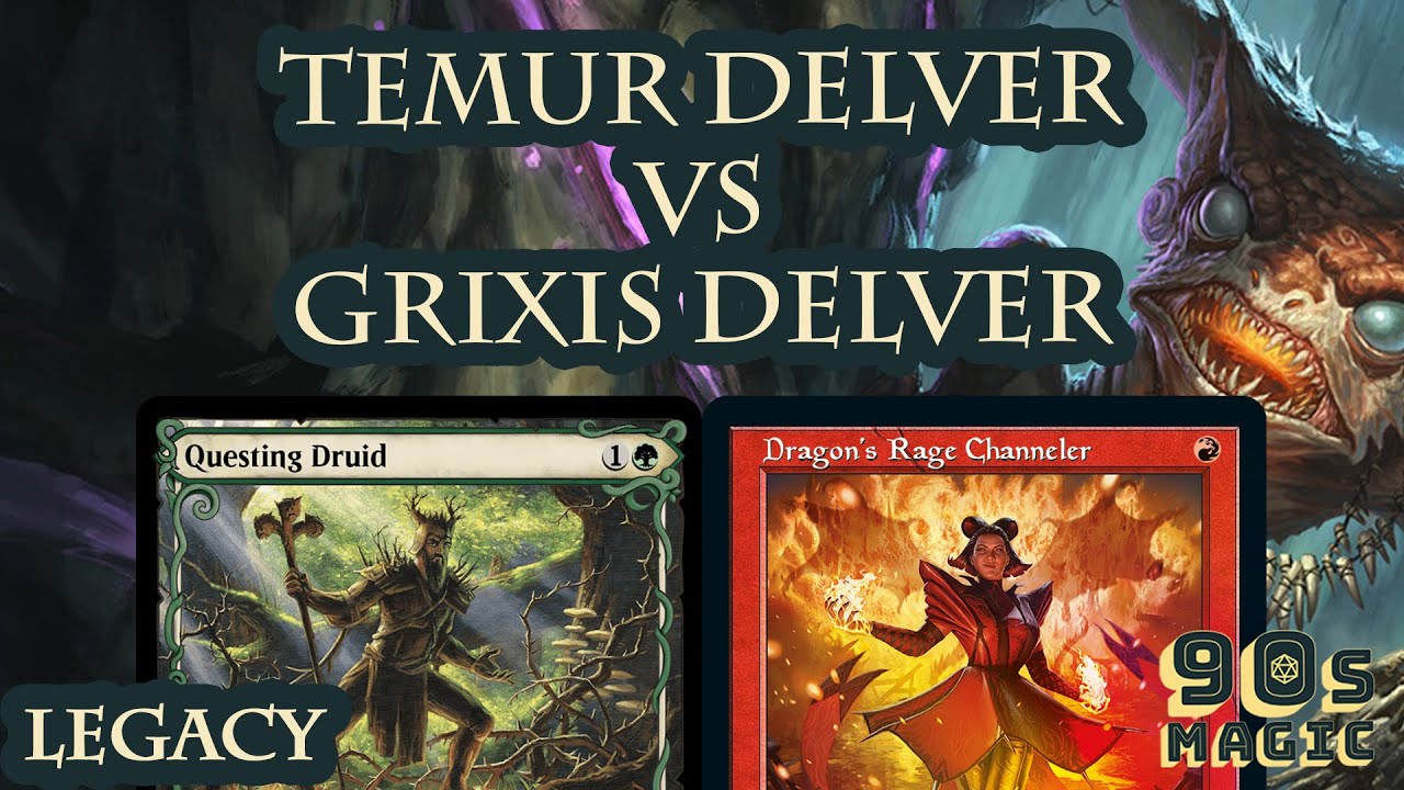 Temur Delver vs Grixis Delver [Legacy $2000 Top 8]