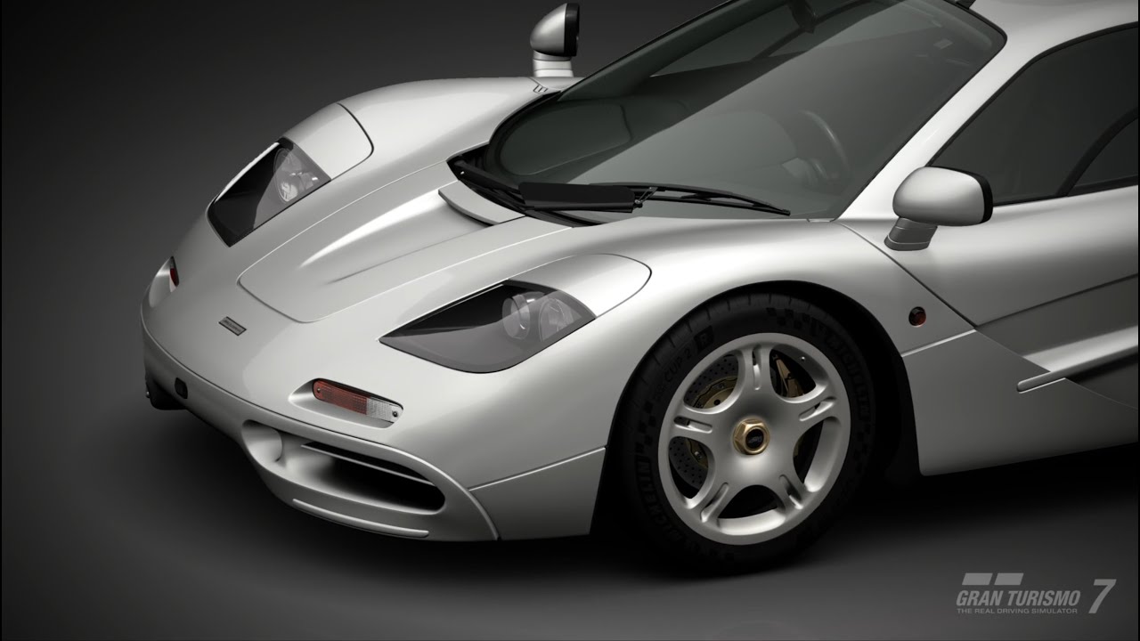 Gran Turismo 7 PS4 Pro - Driving the first time my dream car McLaren F1 at Trial Mountain Circuit