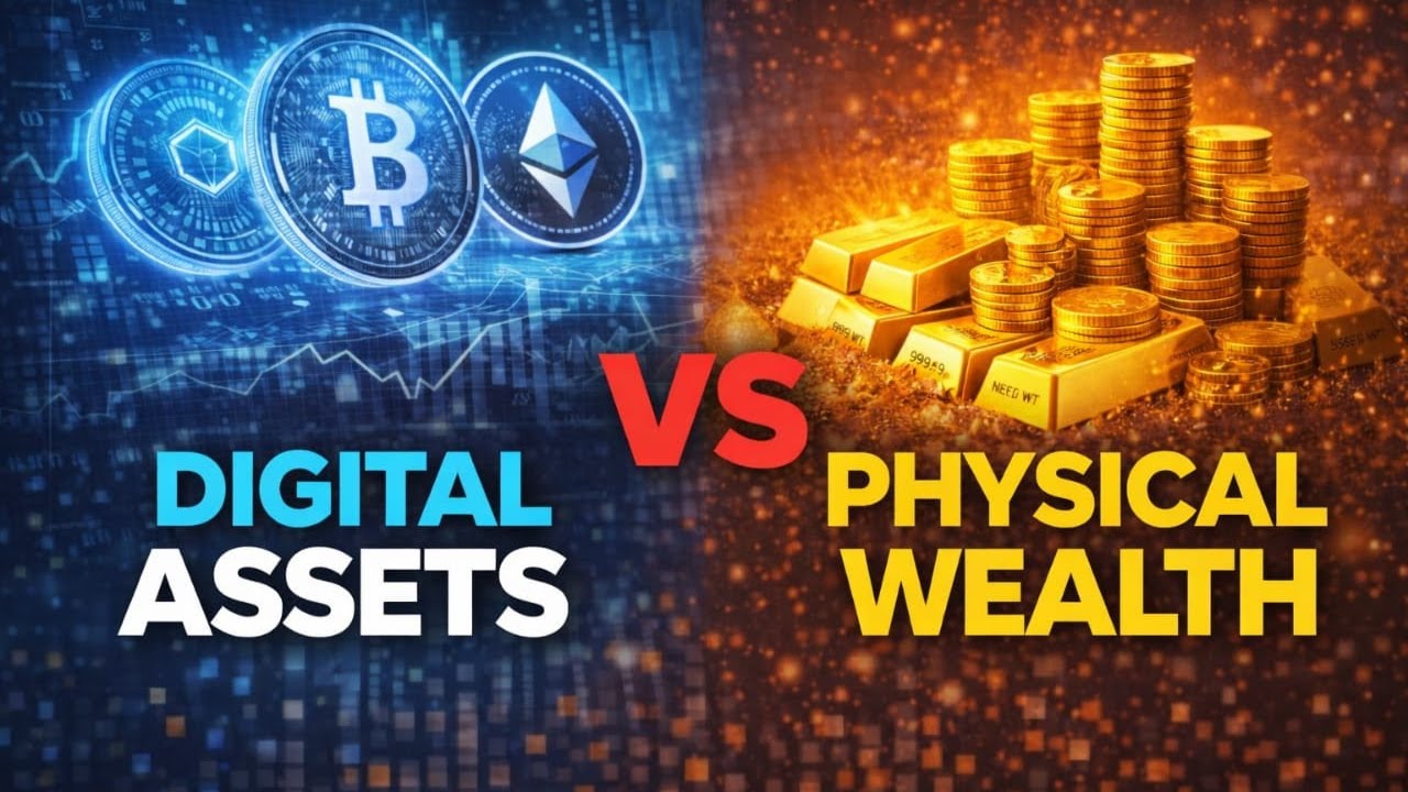 Digital Assets vs Physical Wealth | How the Future of Money Is Changing