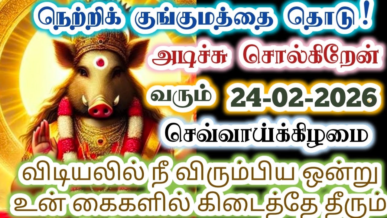 அடிச்சு சொல்கிறேன் செவ்வாயில் நீ விரும்பியது கிடைக்கும்/Varaahi Amman/positivity/@வராஹிஅருள்வாக்கு 