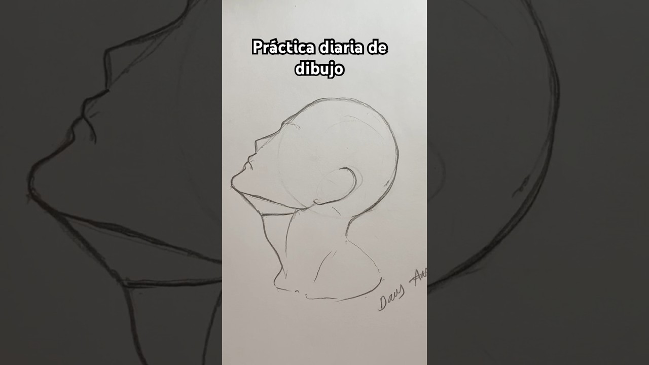 PR&Aacute;CTICA DIARIA DE DIBUJO aprende a dibujar con estos simples pasos #art